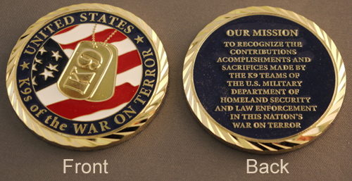 K9s of the War on Terror Coin